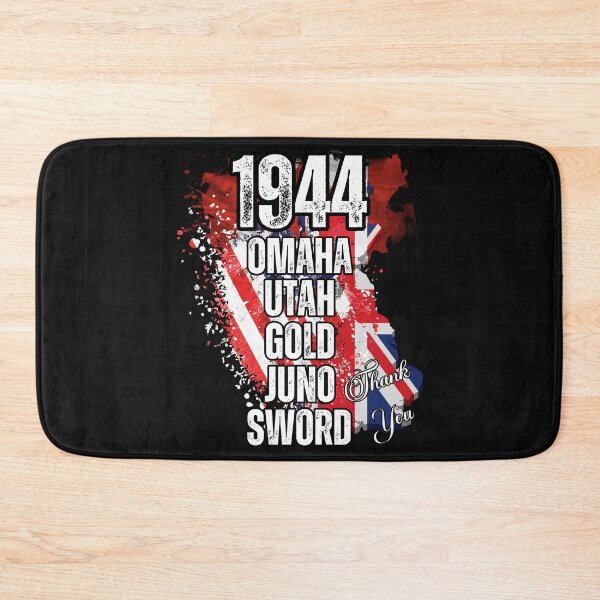 Item preview, 1944 OMAHA UTAH GOLD JUNO SWORD landing beaches in Normandy design designed and sold by Jt41.