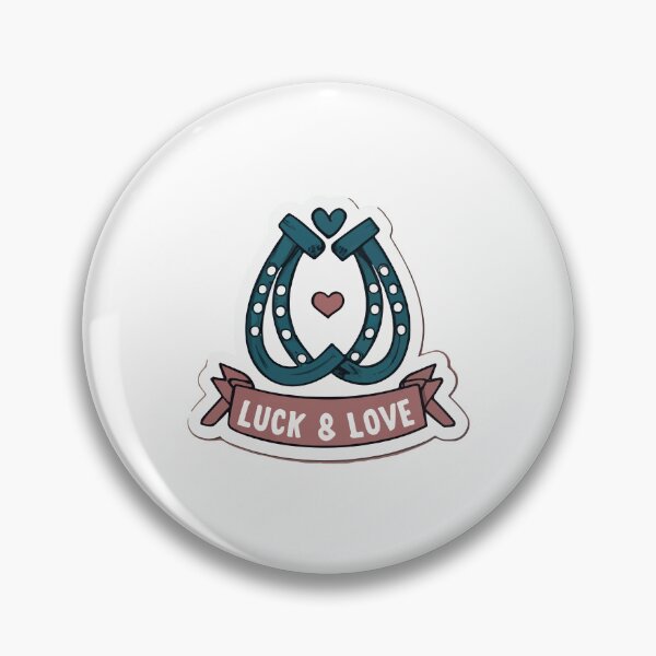 Item preview, Luck & Love Intertwined Horseshoes - Country Chic Charm designed and sold by NiftyWrx.