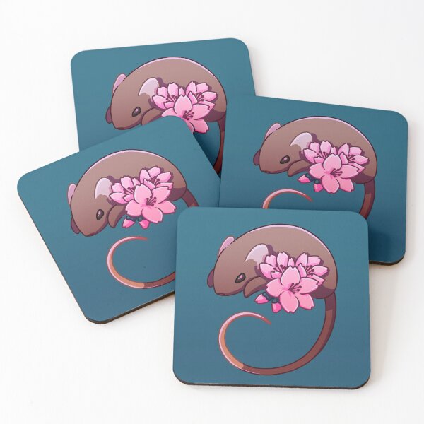 Item preview, Sakura Rat designed and sold by Rats N' Crafts.