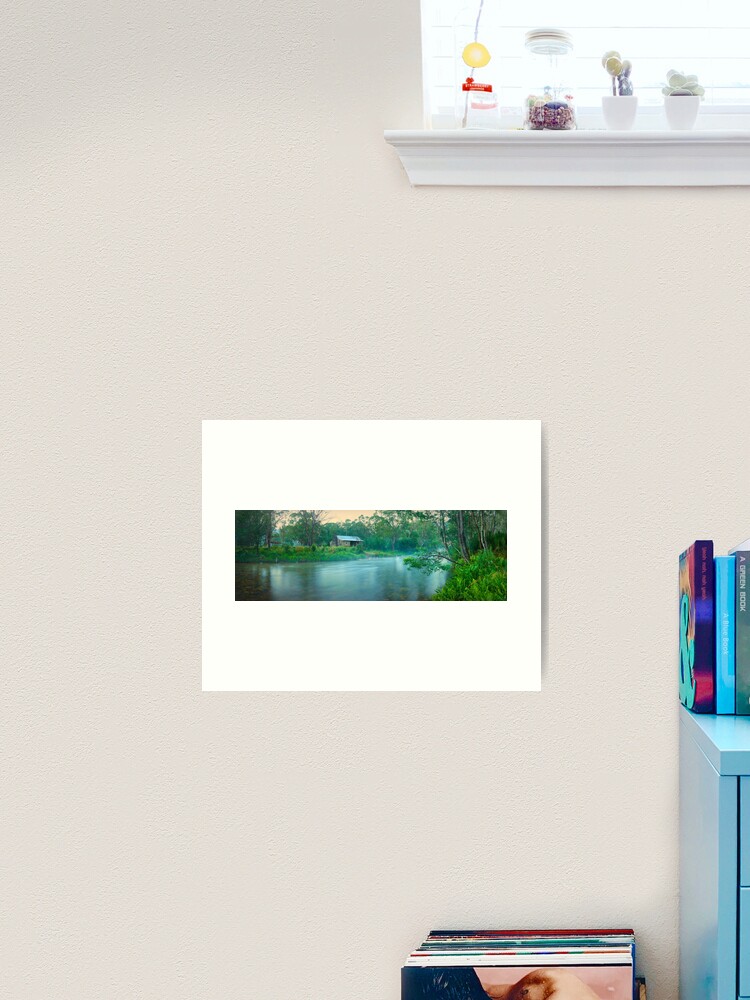 Thumbnail 2 of 3, Art Print, Geehi Hut, Swampy Plain River, Kosciuszko National Park, New South Wales, Australia designed and sold by Chockstone.