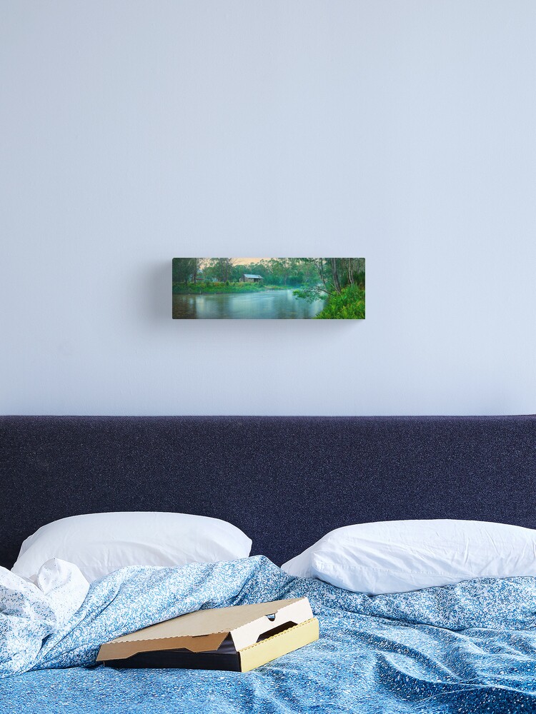 Thumbnail 2 of 3, Canvas Print, Geehi Hut, Swampy Plain River, Kosciuszko National Park, New South Wales, Australia designed and sold by Chockstone.
