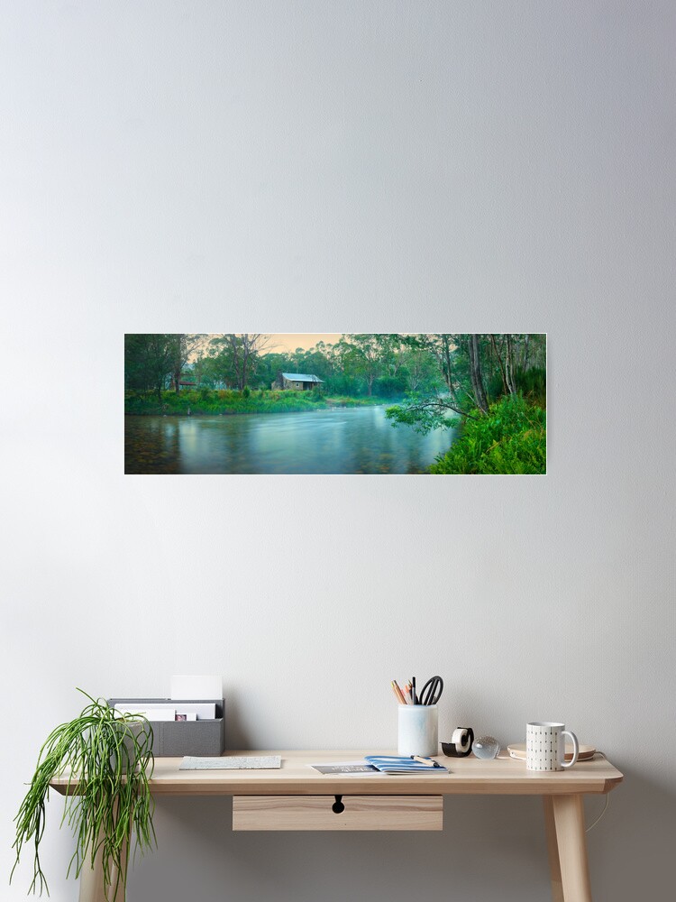 Thumbnail 2 of 3, Poster, Geehi Hut, Swampy Plain River, Kosciuszko National Park, New South Wales, Australia designed and sold by Chockstone.