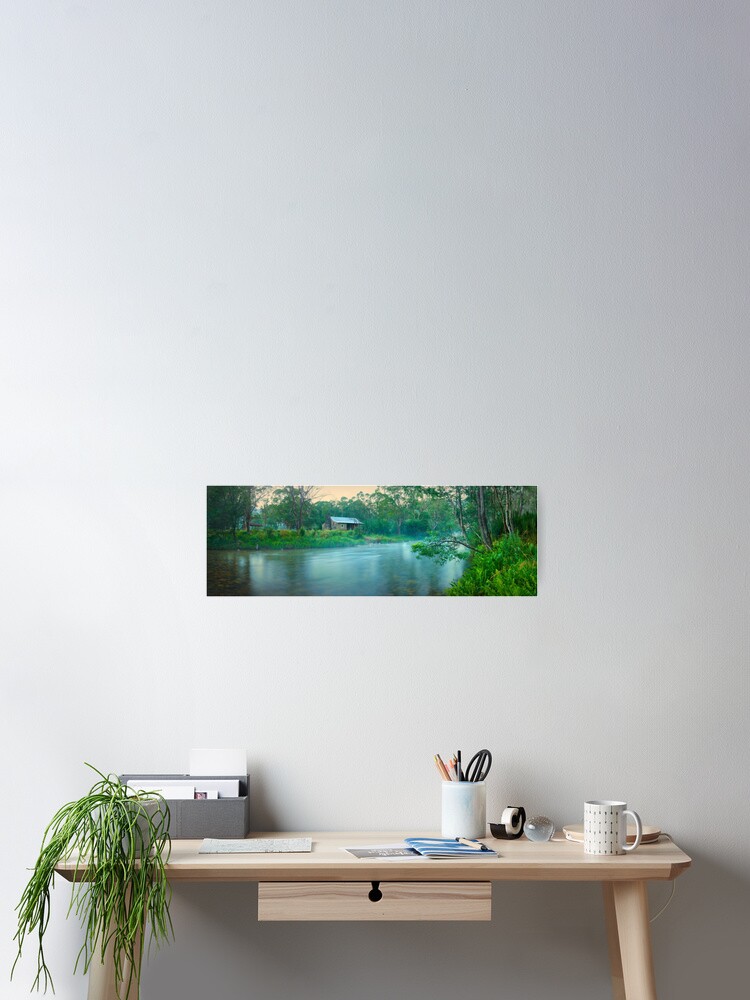 Thumbnail 2 of 3, Poster, Geehi Hut, Swampy Plain River, Kosciuszko National Park, New South Wales, Australia designed and sold by Chockstone.