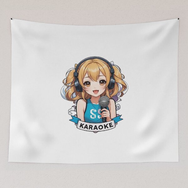 Item preview, Kawaii Girl Anime Karaoke. designed and sold by Giulivo Store Graphic.