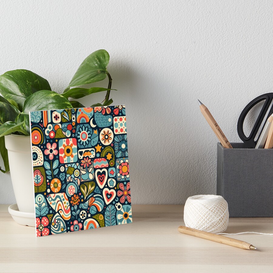 Item preview, Art Board Print designed and sold by FineArtsPro.