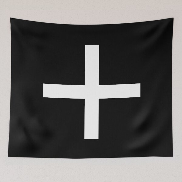 Item preview, Simple White Cross on Neutral Gray or White Background Clip Art designed and sold by DoodlyDelights.