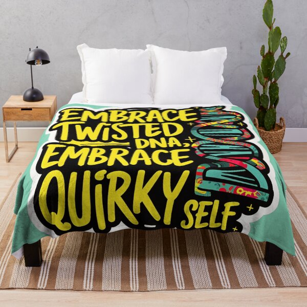 Item preview, Embrace My Twisted DNA: Unique Art Celebrating Quirky Personalities and Individuality designed and sold by Molecularmerch.