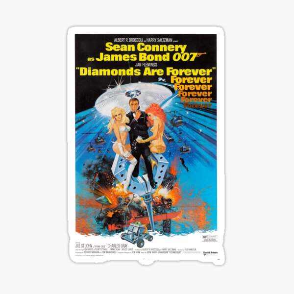 Item preview, DIAMONDS ARE FOREVER BOND 007 designed and sold by TREVORSNEWEST.