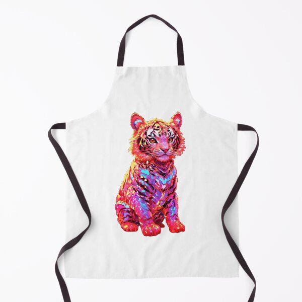 Item preview, Cute colorful tiger designed and sold by LevCreates.