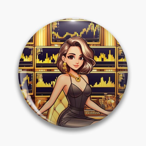 Item preview, Rich Pips Lady Gold Trading Charts designed and sold by Zwuck.