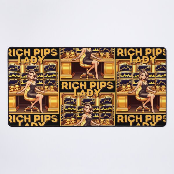 Item preview, Rich Pips Lady Gold Trading Charts designed and sold by Zwuck.