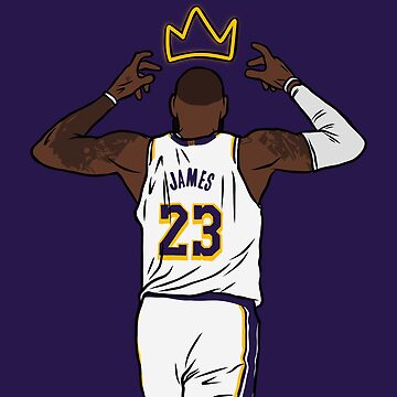 LeBron James Crowns Himself Poster