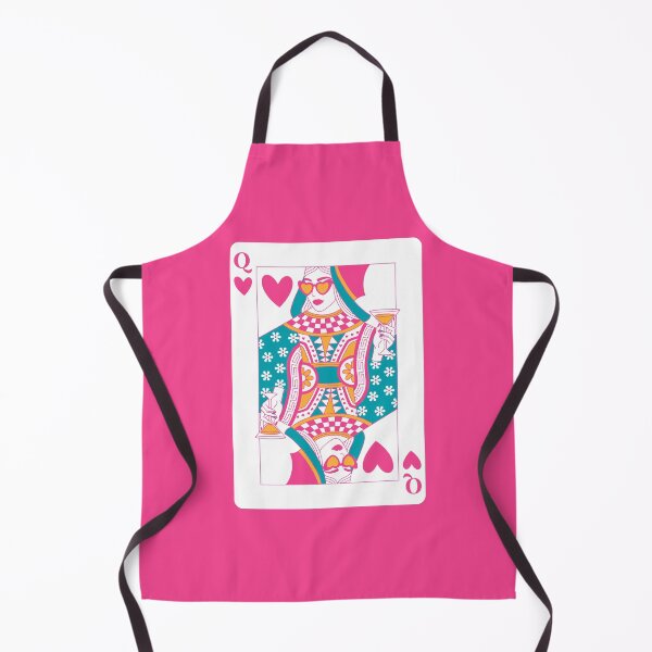 Item preview, Queen of Hearts Pink Orange Teal designed and sold by AestheticAnnette.