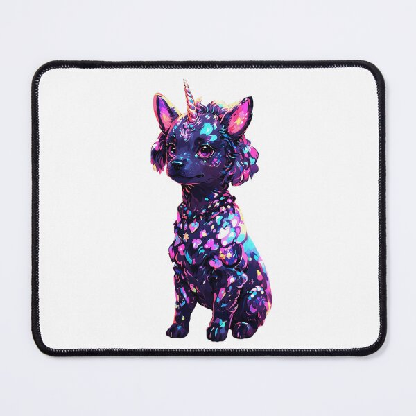 Item preview, Mythical unicorn dog unipuppy designed and sold by LevCreates.