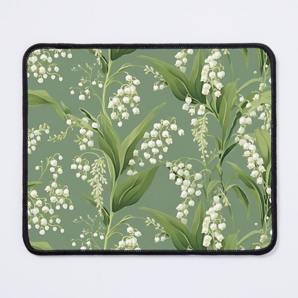 Item preview, Lily of the Valley - May Birthday - Seamless Vintage Print designed and sold by OrganizeMe.