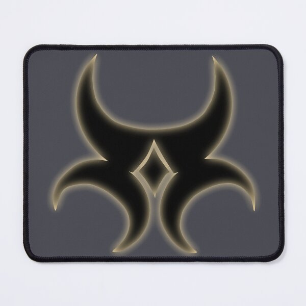 Item preview, Khajiit Race Emblem ESO | Black Glow 2, Black Slate Backround designed and sold by Brendan Hendee.