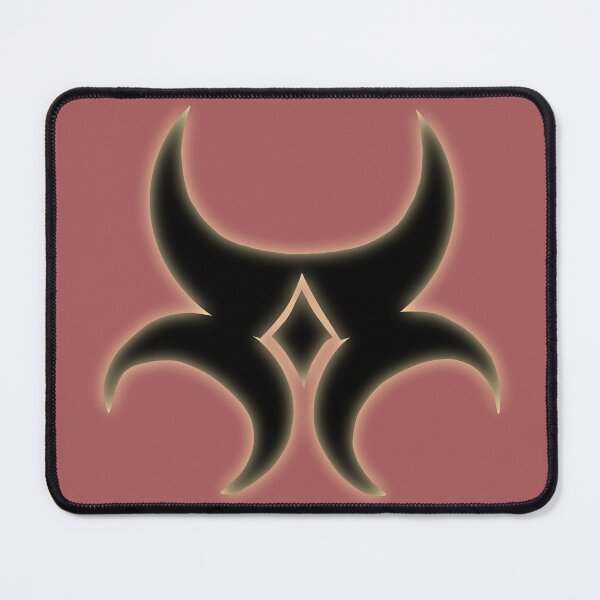Item preview, Khajiit Race Emblem ESO | Black Glow, Khenarthi Red Backround designed and sold by Brendan Hendee.