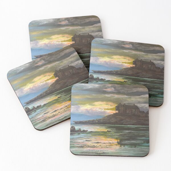 Item preview, The haunted house (Trearddur Bay) designed and sold by RuthWilliamsArt.