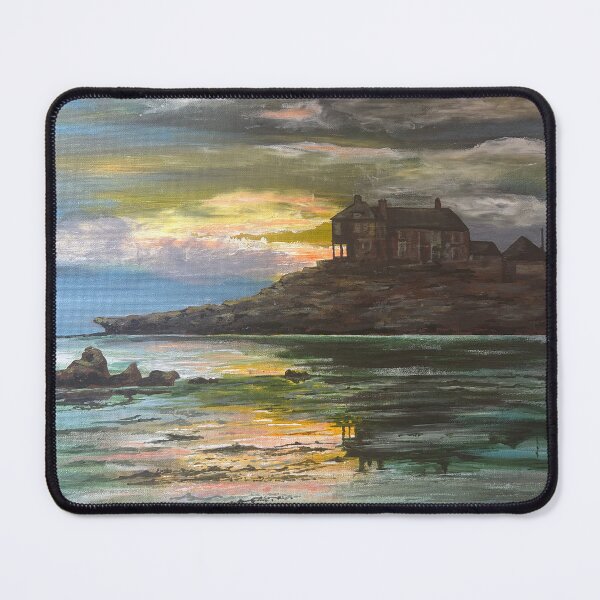 Item preview, The haunted house (Trearddur Bay) designed and sold by RuthWilliamsArt.