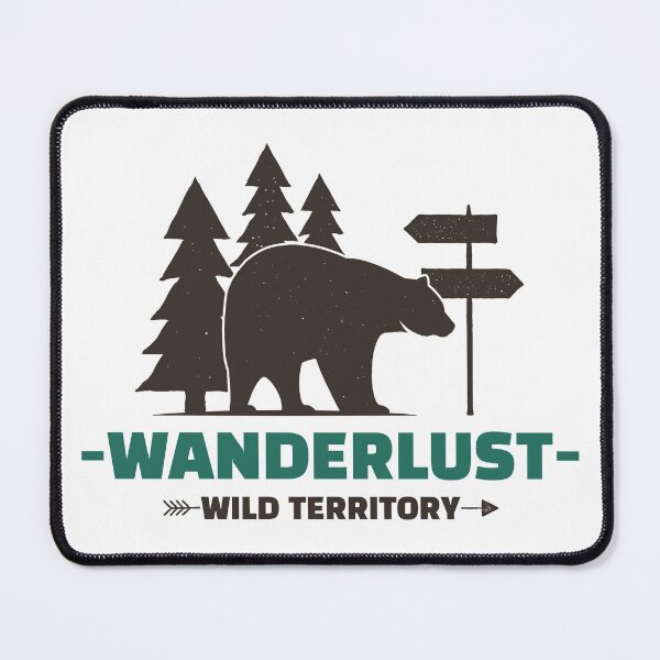 Item preview, Wanderlust Bear Wilderness designed and sold by Tiptopteess.