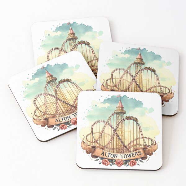 Item preview, Montaña rusa de las torres Alton designed and sold by maximinano100k.