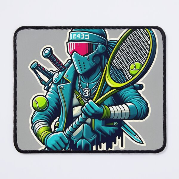 Item preview, 3d Tennis Futuristic Warrior Urban Rebel Spirit Street designed and sold by MichelleBooth1.