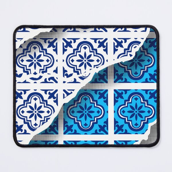 Item preview, Fragment Mosaic Tile Pattern Blue designed and sold by Bobby-Dazzler.