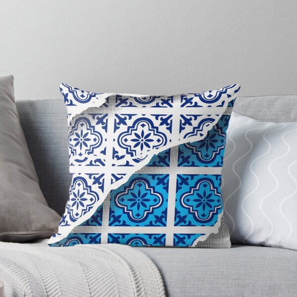 Item preview, Fragment Mosaic Tile Pattern Blue designed and sold by Bobby-Dazzler.