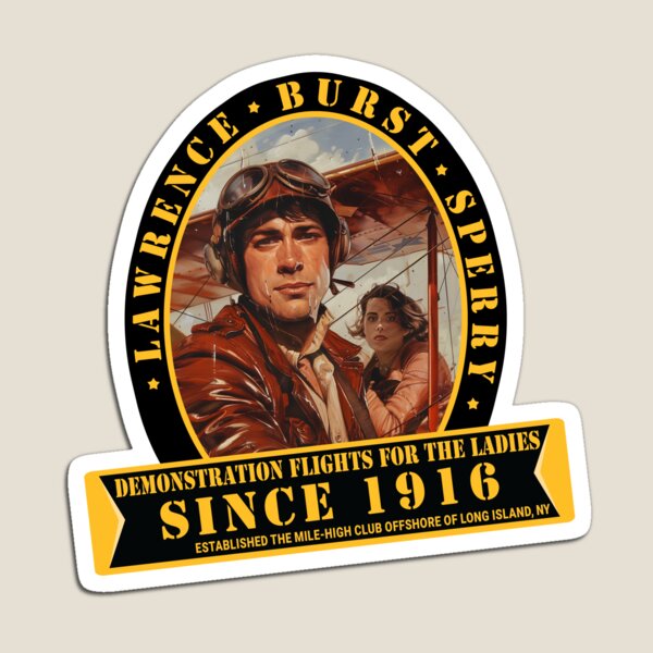 Item preview, Celebrating aviation pioneer Lawrence B. Sperry designed and sold by atco shop.