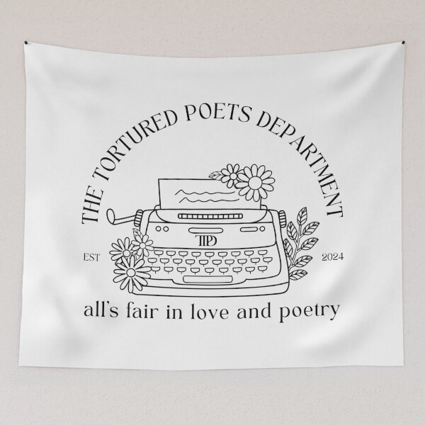 Item preview, The tortured poets departments - All's fair in love and poetry designed and sold by Neadoodles.