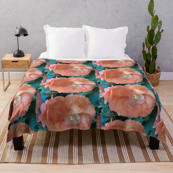 Item preview, peach begonia designed and sold by Pauline  Whitburn.