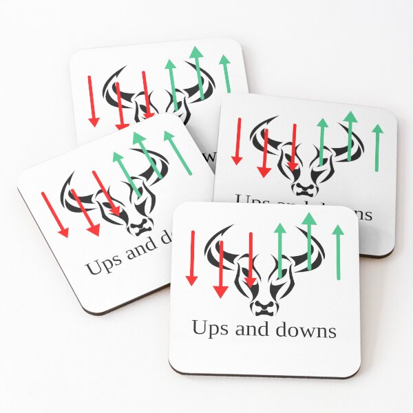 Item preview, Trading Bull Up And Down designed and sold by SrSCreative.