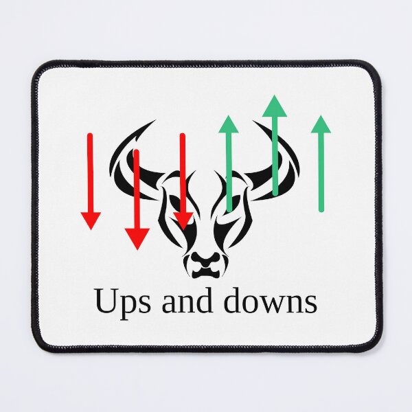 Item preview, Trading Bull Up And Down designed and sold by SrSCreative.