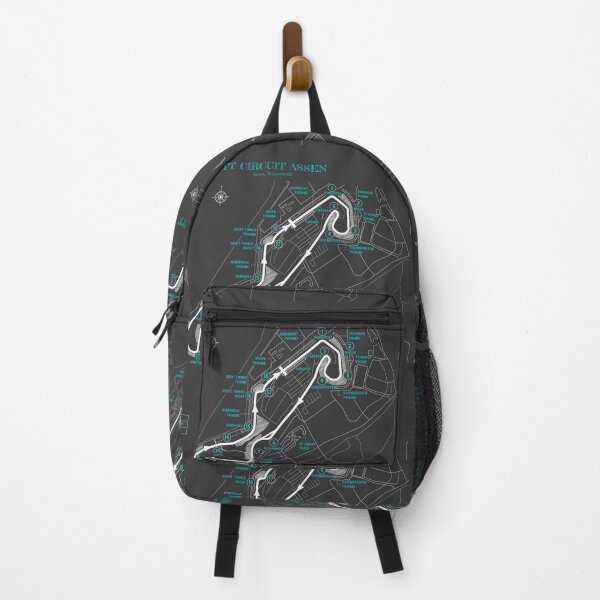Item preview, TT Circuit Assen (Grey and Turquoise Blueprint) designed and sold by BGALAXY.