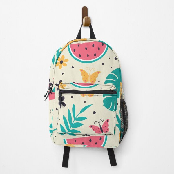 Item preview, Summer time watermelon and pineapple pattern designed and sold by Mellow Vibes.
