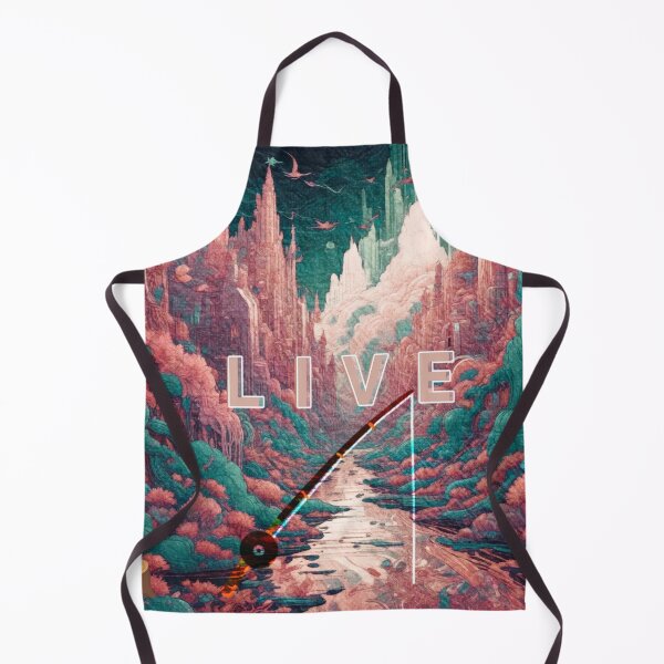 Item preview, "Live" Fishing Nature Art designed and sold by Juliet Thomas.