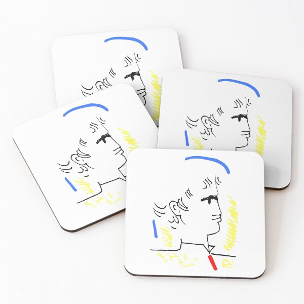 Item preview, Jean Cocteau Colorful Portrait designed and sold by Tammyencer.