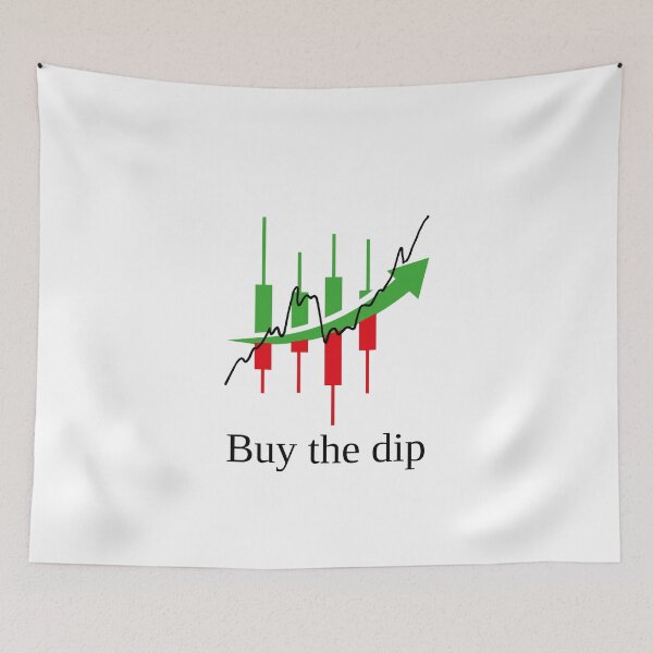 Item preview, Buy The Dip Trading Chart designed and sold by SrSCreative.