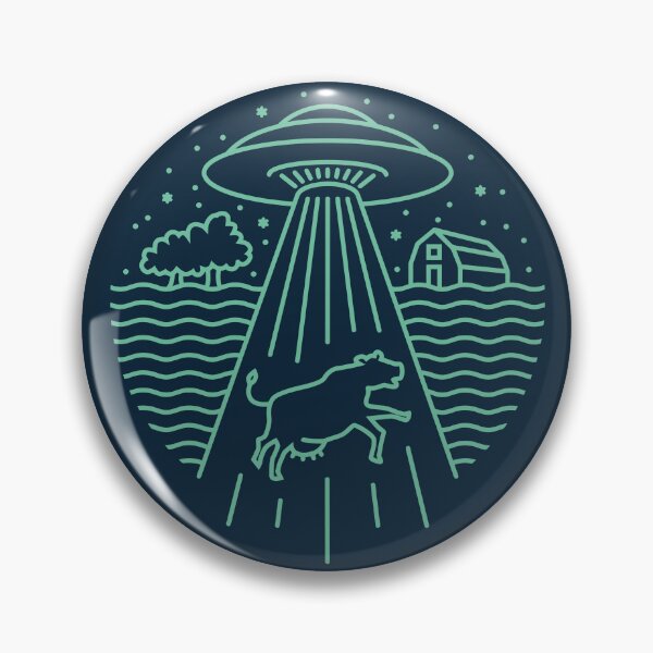 Item preview, Cosmic Cattle Snatch designed and sold by ParanormalWorld.