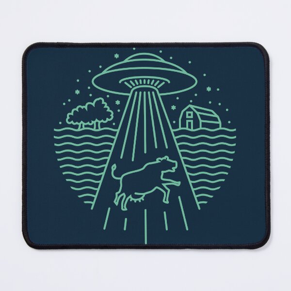 Item preview, Cosmic Cattle Snatch designed and sold by ParanormalWorld.