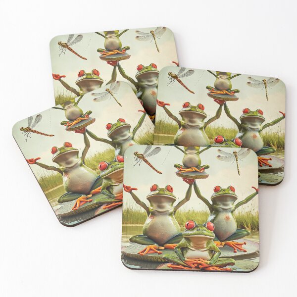 Item preview, Froggy Zen Pond designed and sold by cute-animals99.