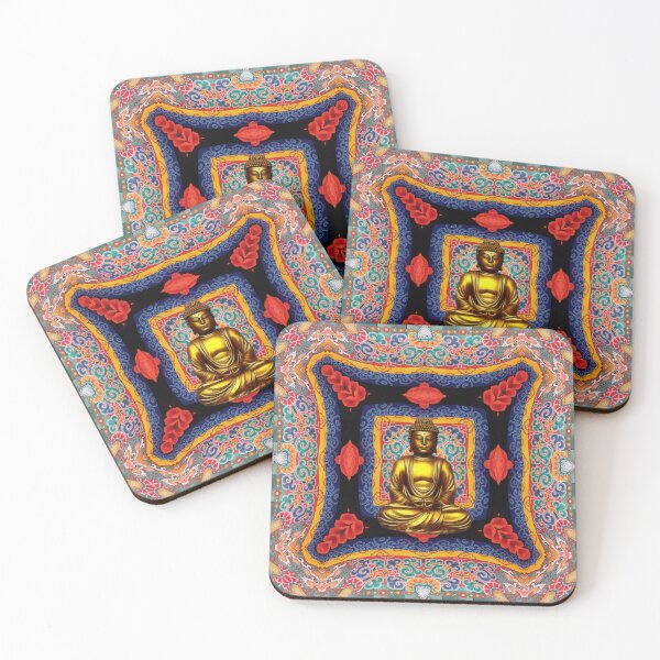 Item preview, Digital Buddhist Thangka by Mandala Magic  designed and sold by Mandala Magic by OM.