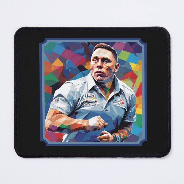 Item preview, Gerwyn Price The Iceman Wpap limit color designed and sold by Eolithic.