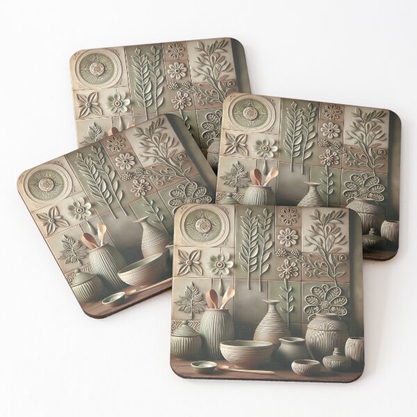 Item preview, Retro Kitchen Nature Design  designed and sold by BingysBarn.