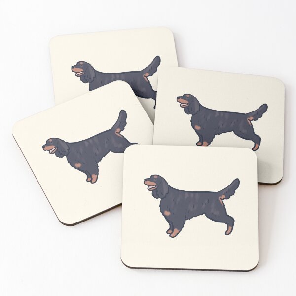 Item preview, Gordon Setter dog illustration  designed and sold by Mayarart.