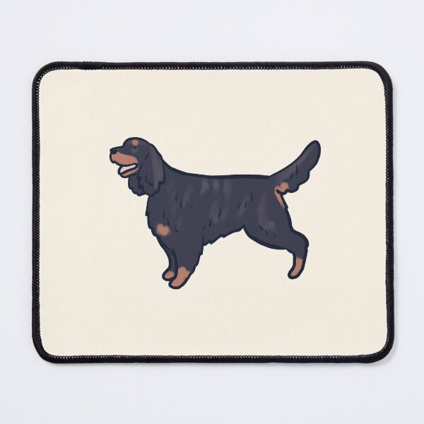 Item preview, Gordon Setter dog illustration designed and sold by Mayarart.