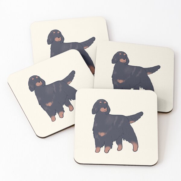 Item preview, Cute Gordon Setter dog illustration  designed and sold by Mayarart.
