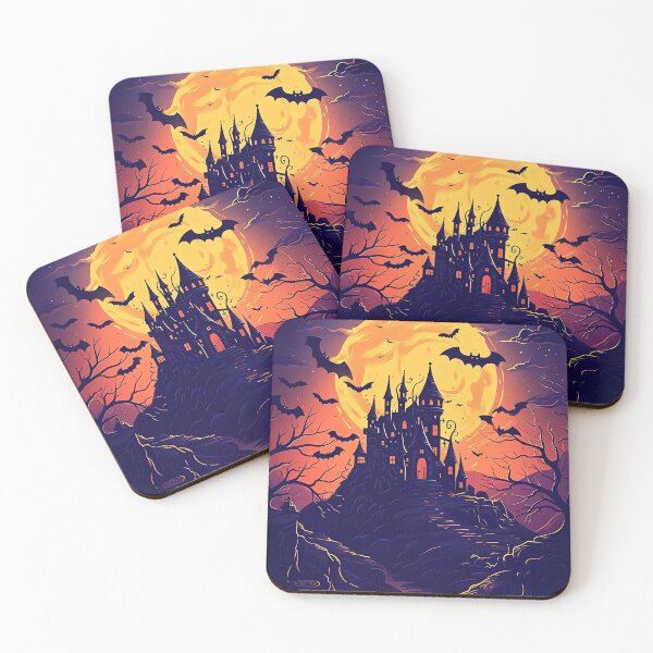 Item preview, Moonlit Bat Castle designed and sold by cute-animals99.