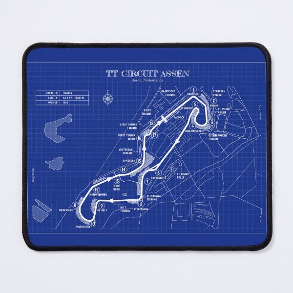 Item preview, TT Circuit Assen (Blueprint) designed and sold by BGALAXY.