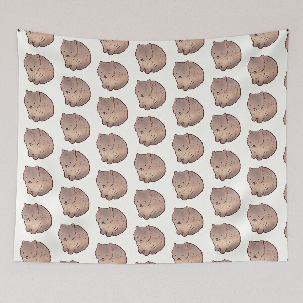 Item preview, Cute wombat drawing  designed and sold by Mayarart.